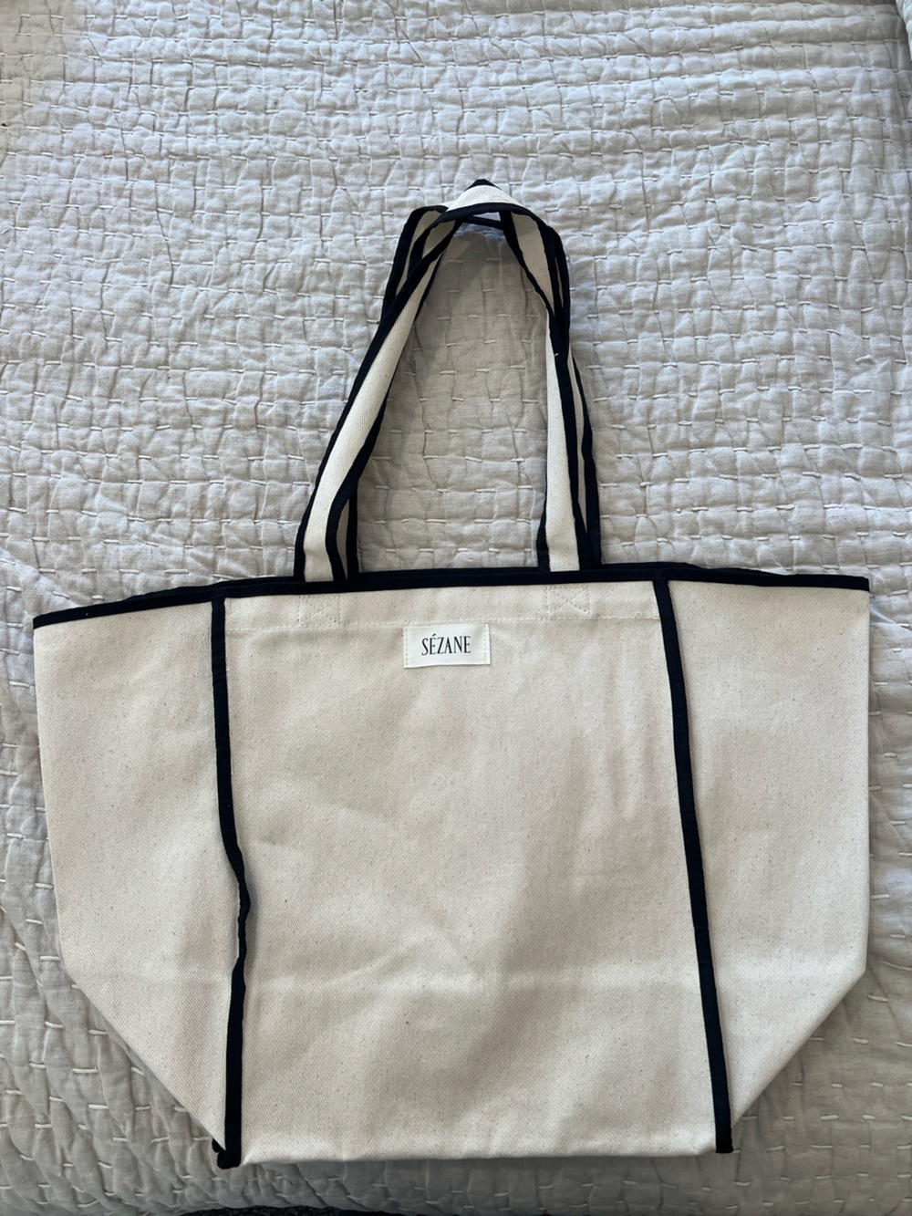 Sezane limited edition tote